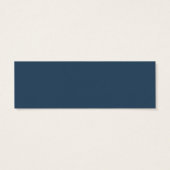 Wild Azure Bridal Registry Beilagen Karten | Mini (Rückseite)