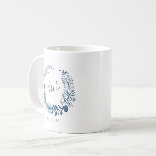 Wild Azure "Bride" Kaffeetasse (Vorderseite Links)