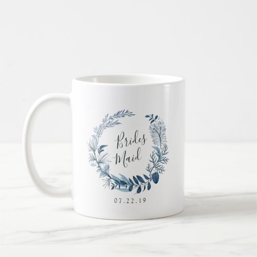 Wild Azure Bridesmaid Kaffeetasse (Links)