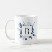 Wild Azure Monogram Kaffeetasse (Links)