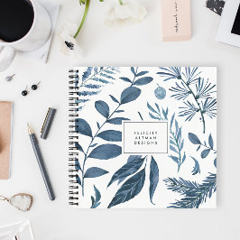 Wild Azure Personalisiert Notizblock