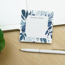 Wild Azure | PERSONALISIERT Post-it Klebezettel