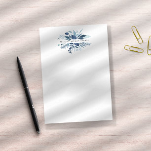 Wild Azure Personalisiert Post-it Klebezettel