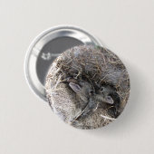 Wild Baby Bunnies Button (Vorne & Hinten)