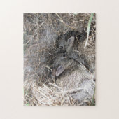 Wild Baby Bunnies Puzzle (Vertikal)
