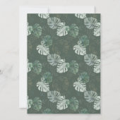 Wild Baby Shower Einladung (Rückseite)