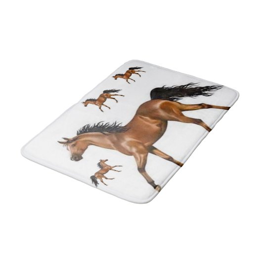 Wild Badematte (Schrägansicht)