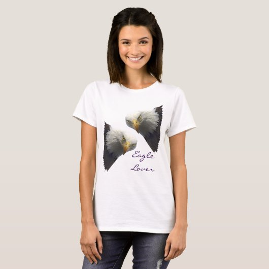 Wild Bald Eagle EAGLE LOVER T - Shirt (Vorne ganz)