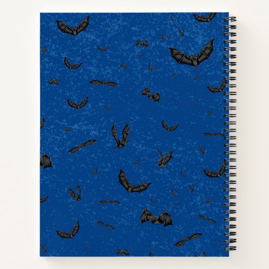 Wild Bat Swarm Notizblock (Rückseite)