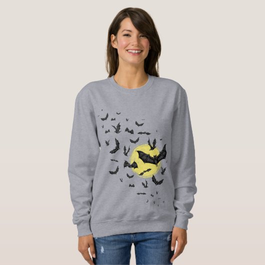 Wild Bat Swarm Sweatshirt (Vorne ganz)