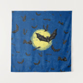 Wild Bat Swarm Wandteppich (Vorderseite)