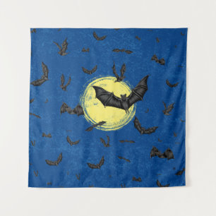 Wild Bat Swarm Wandteppich