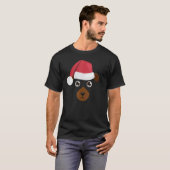 Wild Bear Face Graphic Christmas Wild Bear Face Co T-Shirt (Vorne ganz)