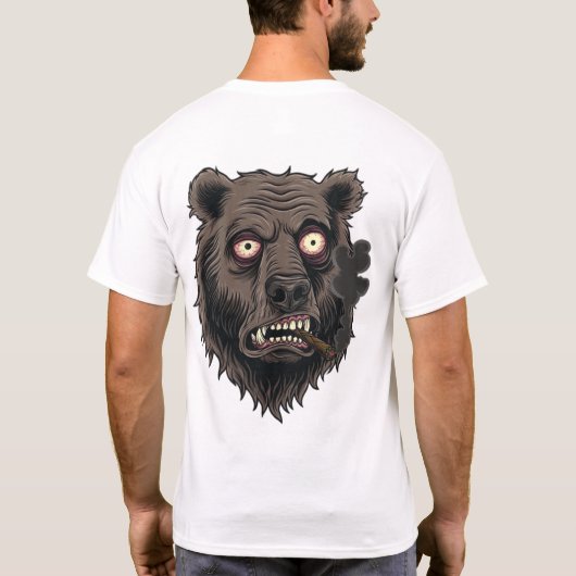 Wild Bear Smoky Aura T-Shirt (Rückseite)