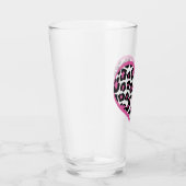 Wild bei Heart Leopard Print Glas (Rechts)