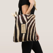 Wild bei Heart Zebra Print Tasche (Von Nahem)