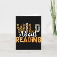 Wild beim Lesen lustiger Buchliebhaber Bücherwurm 