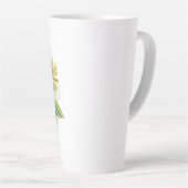 Wild Bergamot Latte Tasse (Rechte Ecke)