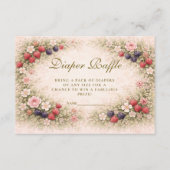 Wild Berry Garden Diapper Raffle Begleitkarte (Vorderseite)