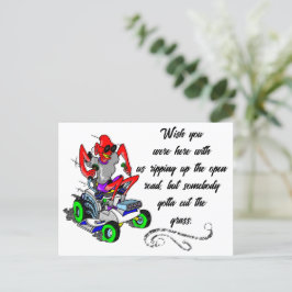 Wild bewegen X Aufkleber 2 Postkarte