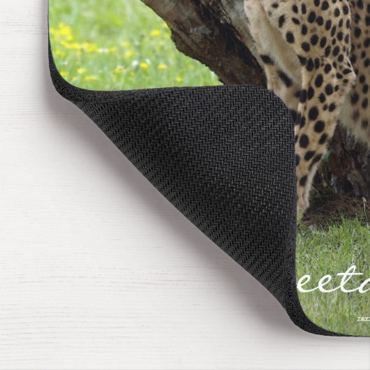 Wild Big Cats Tierliebhaber Design Mousepad (Ecke)