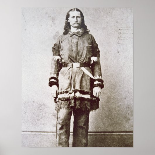 Wild Bill Hickok (1837-76) (b/w Foto) Poster (Vorne)