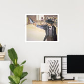 'Wild Bill' Hickok (1837-76) demonstriert seine Ma Poster (Heimbüro)