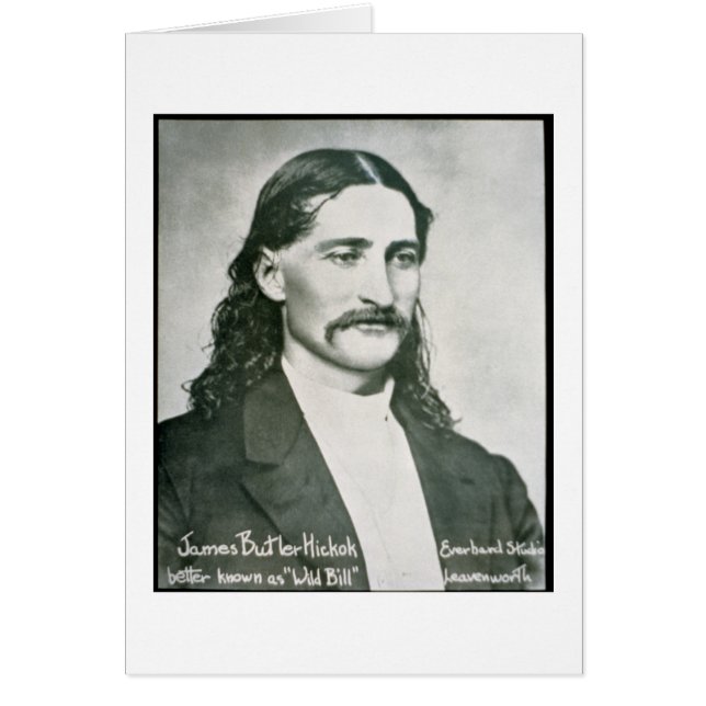 "Wild Bill" Hickok (b/w-Foto) (Vorne)
