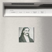 "Wild Bill" Hickok (b/w-Foto) Magnet (In Situ (Geschirrspüler))