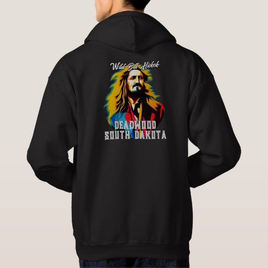 Wild Bill Hickok Deadwood Hoodie (Rückseite)