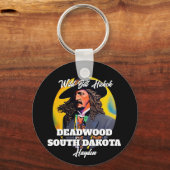 Wild Bill Hickok Deadwood Schlüsselanhänger (Vorderseite)