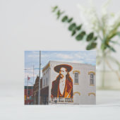 Wild Bill Hickok Mural, Abilene, Kansas Postkarte (Stehend Vorderseite)
