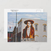 Wild Bill Hickok Mural, Abilene, Kansas Postkarte (Vorne/Hinten)