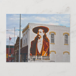 Wild Bill Hickok Mural, Abilene, Kansas Postkarte