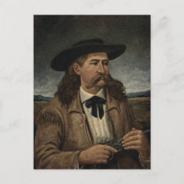 Wild Bill Hickok Painting Postkarte
