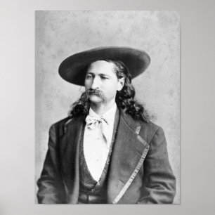 Wild Bill Hickok Portrait Poster