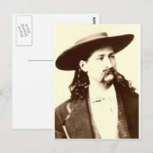 WILD BILL HICKOK POSTKARTE (Vorne/Hinten)