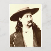 WILD BILL HICKOK POSTKARTE (Vorderseite)