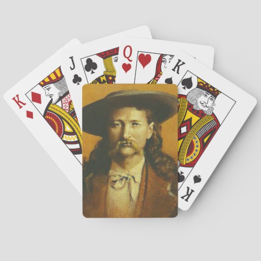 Wild Bill Hickok Spielkarten (Rückseite)