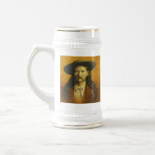 Wild Bill Hickok Stein Bierglas (Links)