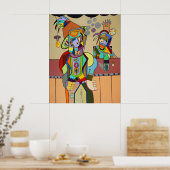 "Wild Bill" von Ruchell Alexander Poster (Küche)