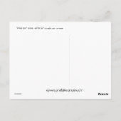 "Wild Bill" von Ruchell Alexander Postkarte (Rückseite)