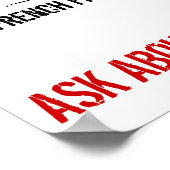 WILD BILL'S GRILLEN MENU POSTER (Ecke)