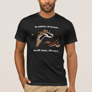 Wild Bio Lebensmittel Funny Duck Jagd T-Shirt