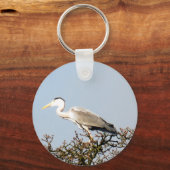 WILD BIRD HERON SCHLÜSSELANHÄNGER (Rückseite)