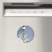 Wild Bird Winter Magnet (In Situ (Geschirrspüler))