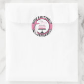 Wild Birthday Cake Sticker Pink (Tasche)