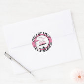 Wild Birthday Cake Sticker Pink (Umschlag)