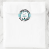 Wild Birthday Cake TY Aufkleber Turq (Tasche)