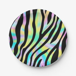 Wild Birthday Party Zebra Birthday Paper Tellers Pappteller